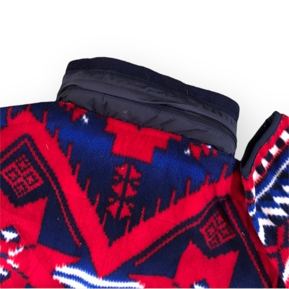 Rare Polo By Ralph Lauren Fleece Pullover Classic Americana - Size M - Picture 10 of 13